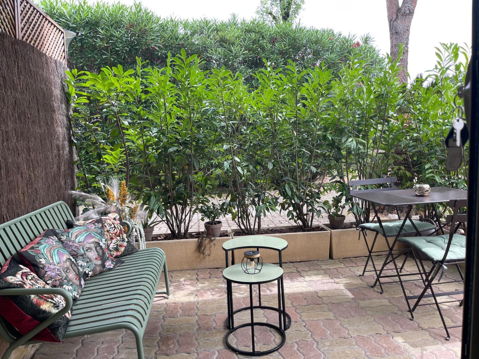 Studio Tout Confort Au Calme Avec Jardin Proche Cannes เลอกันเนต์ ภายนอก รูปภาพ